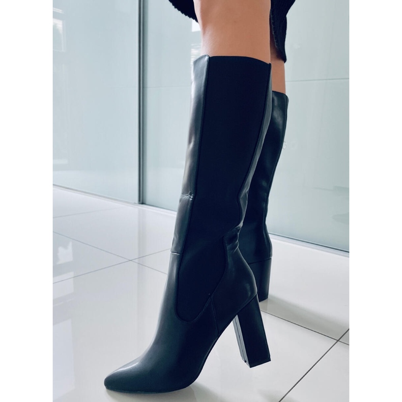 BM Klassiska höga klackar Patrice Black svart 2