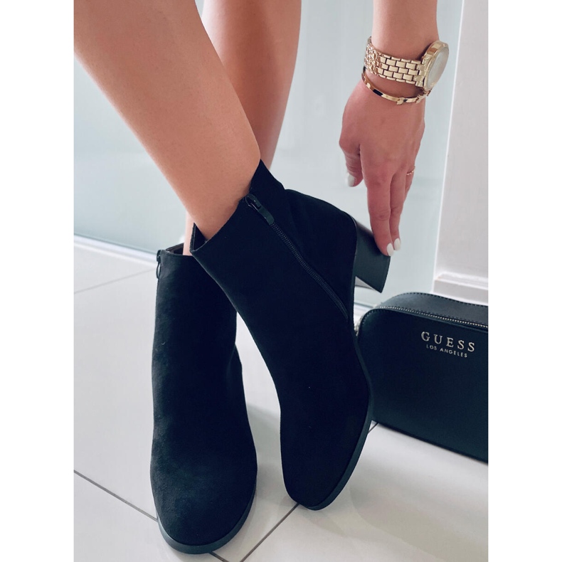 BM Klassiska mockastövlar Natina Black svart 1