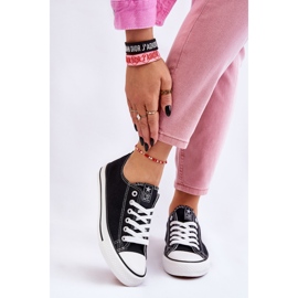 News Ecoma klassiska sneakers för kvinnor svart och vitt 3