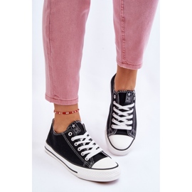 News Ecoma klassiska sneakers för kvinnor svart och vitt 6