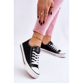 News Ecoma klassiska sneakers för kvinnor svart och vitt 4