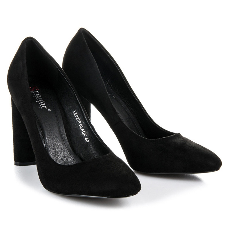 Seastar Mocka pumpar svart 2