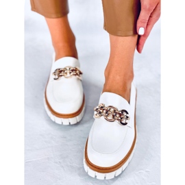 BM Plattform loafers från Catz White vit 1