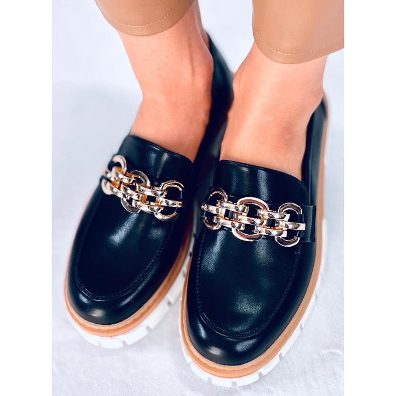 BM Plattform loafers från Catz Black svart 1
