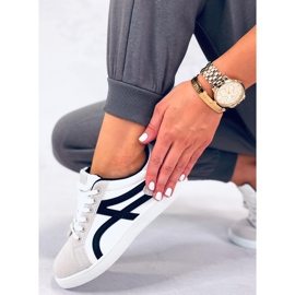 BM Wilson White sneakers för kvinnor grå 2