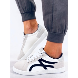 BM Wilson White sneakers för kvinnor grå 1