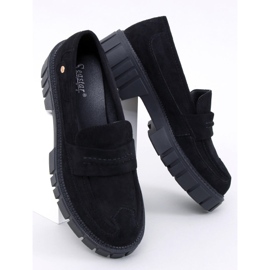 BM Plattform loafers från Chandra Black svart 1
