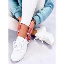 BM Davis White wedge sneakers vit 1