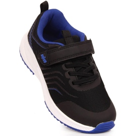 Svarta barnskor med kardborre Befado 1