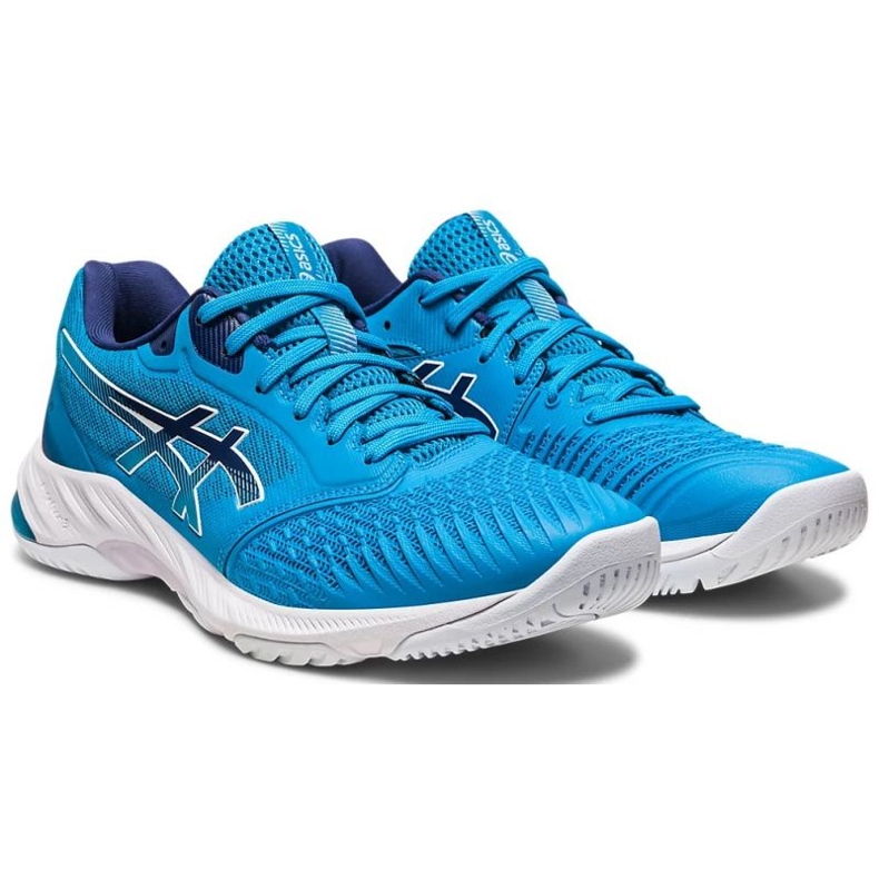 Asics Netburner Ballistic Ff 3 M 1051A073 401 volleybollskor blå blå 1