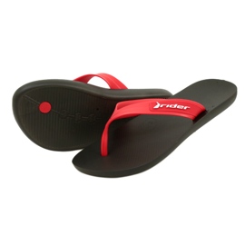 Rider 12120 AF985 flipflops herr, röd svart 3