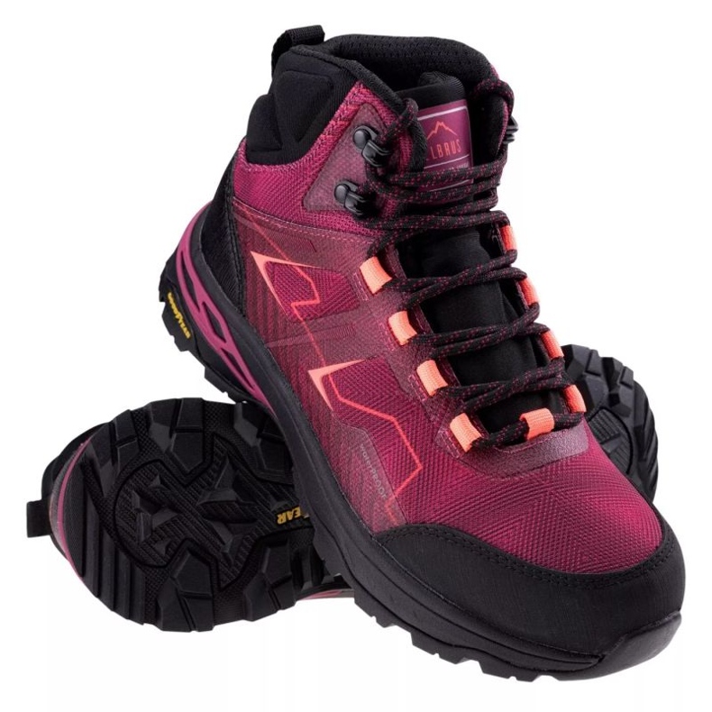 Elbrus Endewa Mid Wp skor 92800442301 purpur 1