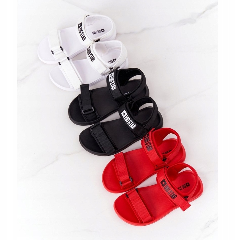 Sportsandaler för kvinnor Big Star HH274A026 Vit 1