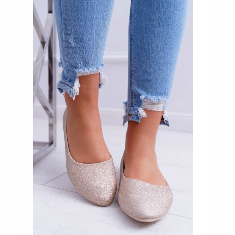 PS1 Ballerinor för kvinnor Glitter Golden Fifi gyllene 1