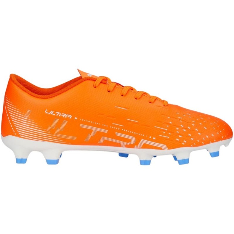 Puma Ultra Play FG/AG 107224 01 fotbollsskor orange apelsiner och röda 1