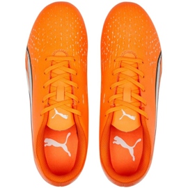 Puma Ultra Play FG/AG 107233 01 fotbollsskor orange apelsiner och röda 2