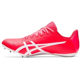 Asics Hypersprint 8 sprint 1093A197 702 spikskor rosa rosa 1