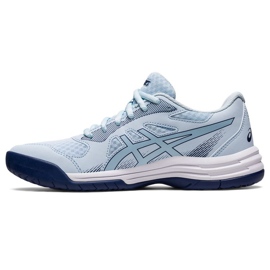 Asics Upcourt 5 W 1072A088 401 volleybollskor blå blå 1