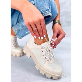 BM Högsulade loafers Asger Beige 1