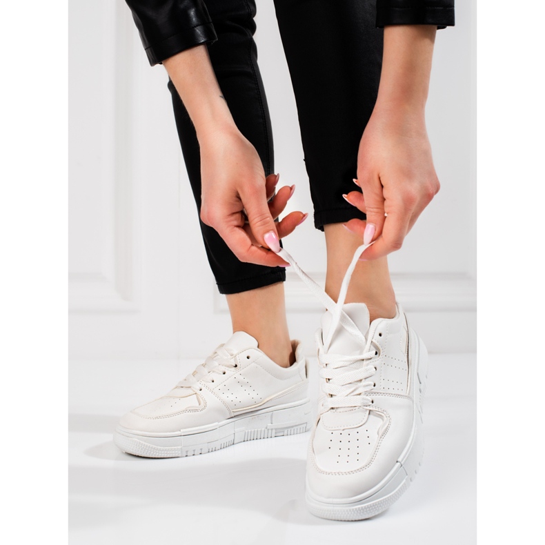 SHELOVET Kvinnors sportskor vit 1