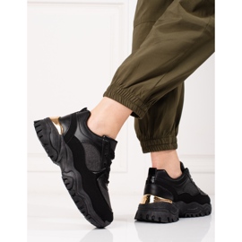 Svarta sneakers för kvinnor på Shelovet-plattformen 2