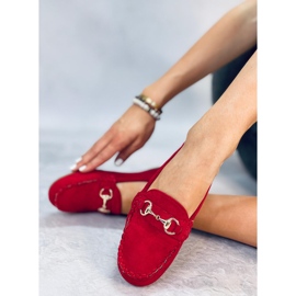 BM Hesso Red dam loafers röd 1