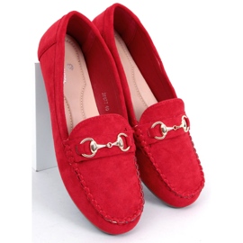 BM Hesso Red dam loafers röd 2