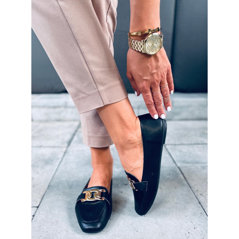 BM Paola Svarta loafers för kvinnor 1