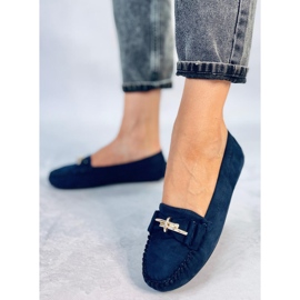 BM Lyset Azul dam loafers marinblå 2