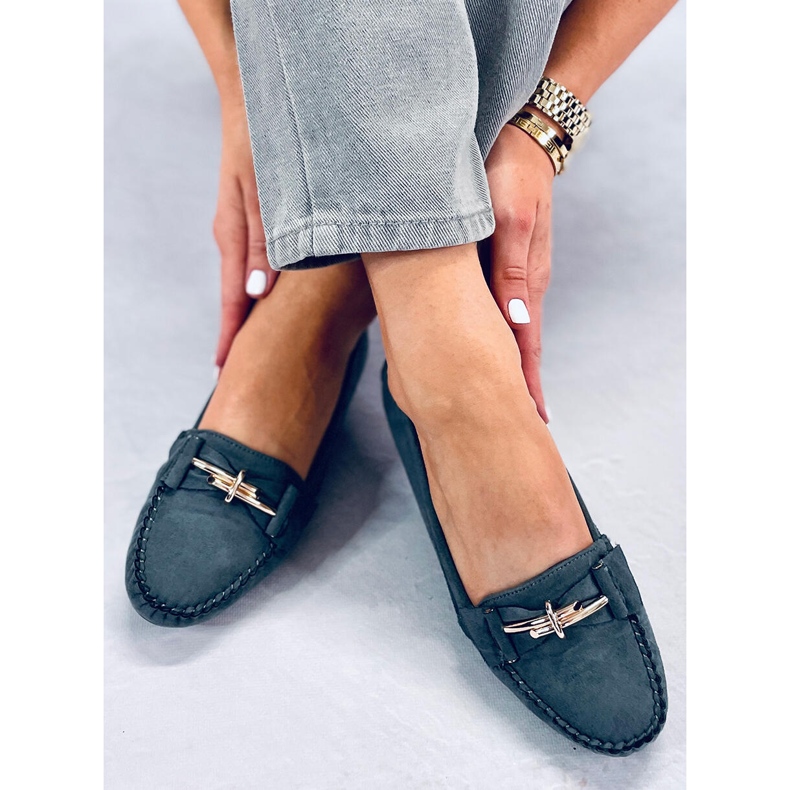 Lyset Gris dam loafers grå 1