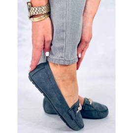 Lyset Gris dam loafers grå 2