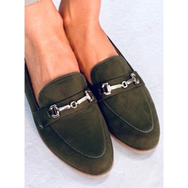 Juss Green dam loafers grön 1