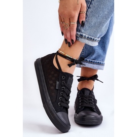 Klassiska låga sneakers Big Star LL274072 Svart 1