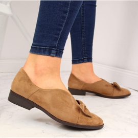 Damskor med beige rosett Jezzi 2