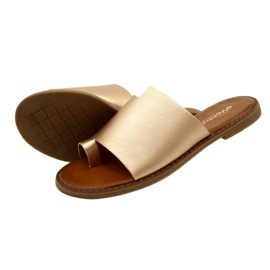 Guldtofflor Evento 22SD35-4586 Guld gyllene 3