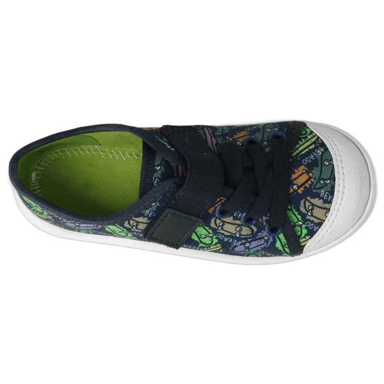 Befado barnskor 351Y008 marinblå mångfärgad 3