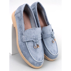 PA1 Loafers i mocka från Ottavia Blue blå 1