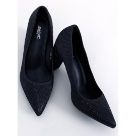 BM Marisa Black pärlor högklackade pumps svart 1