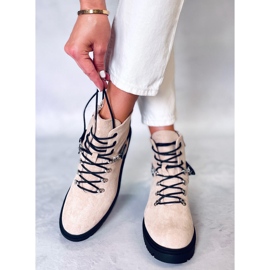 BM Nerea Beige vandringskängor för kvinnor 2