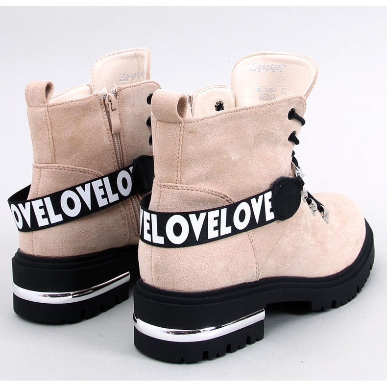 BM Nerea Beige vandringskängor för kvinnor 1