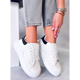 BM Leone Svarta sportskor för kvinnor vit 1