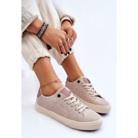 Sneakers dam Big Star LL274399 Beige 1