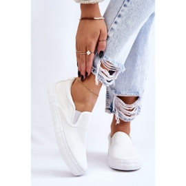 Dam Sneakers Slip-On Big Star LL274389 Vit 1