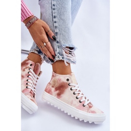 Damsneakers Big Star LL274048 Beige-Rosa 10