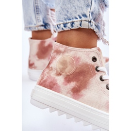 Damsneakers Big Star LL274048 Beige-Rosa 8