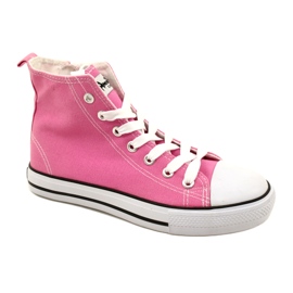 American Club Zipper Sneakers rosa 1