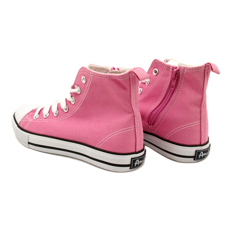 American Club Zipper Sneakers rosa 5