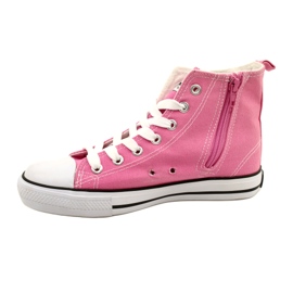 American Club Zipper Sneakers rosa 2