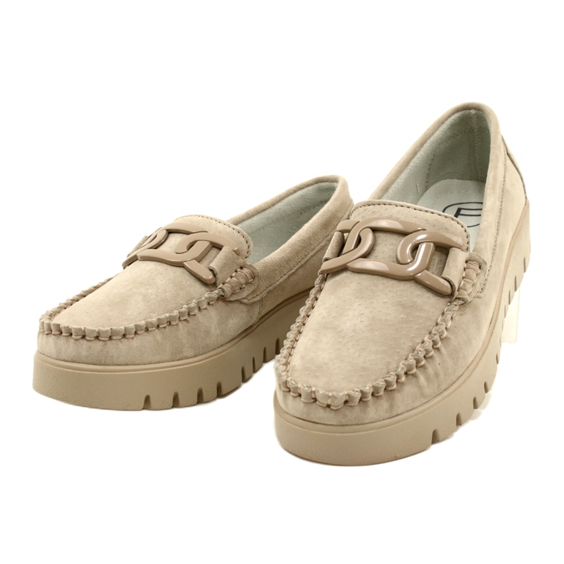 Lädermockasiner Filippo DP3334/23 BE beige 3
