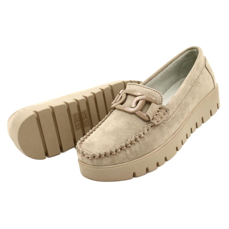 Lädermockasiner Filippo DP3334/23 BE beige 5
